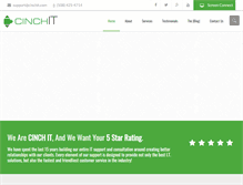 Tablet Screenshot of cinchit.com